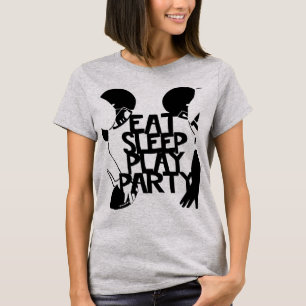 Camiseta Futbolistas Del Eat Sleep Play Fiesta