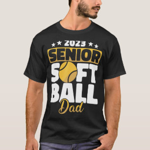Camiseta Futbolistas Del Softball Mens Senior Softball Dad