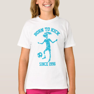 Camiseta Futbolistas femeninos de cumpleaños de personaliza