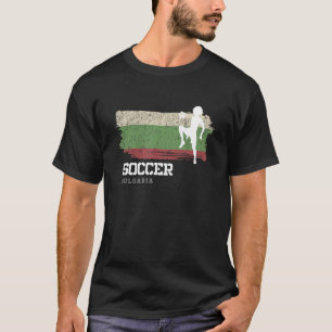 Camiseta Futbolistas mujeres de la bandera búlgara Chicas d