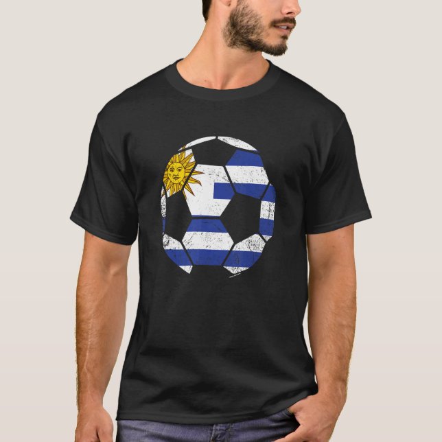 Camiseta Futbolistas Uruguayos Futbolistas En Uruguay (Anverso)