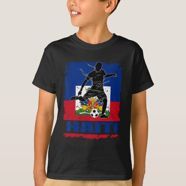 Camiseta Futbulsoccer Uni Haití Espíritu  (Anverso)