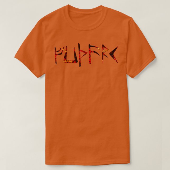Camiseta Futhark (Diseño del anverso)