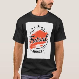 Camiseta Futsal Addict Gráfica de fútbol en interiores