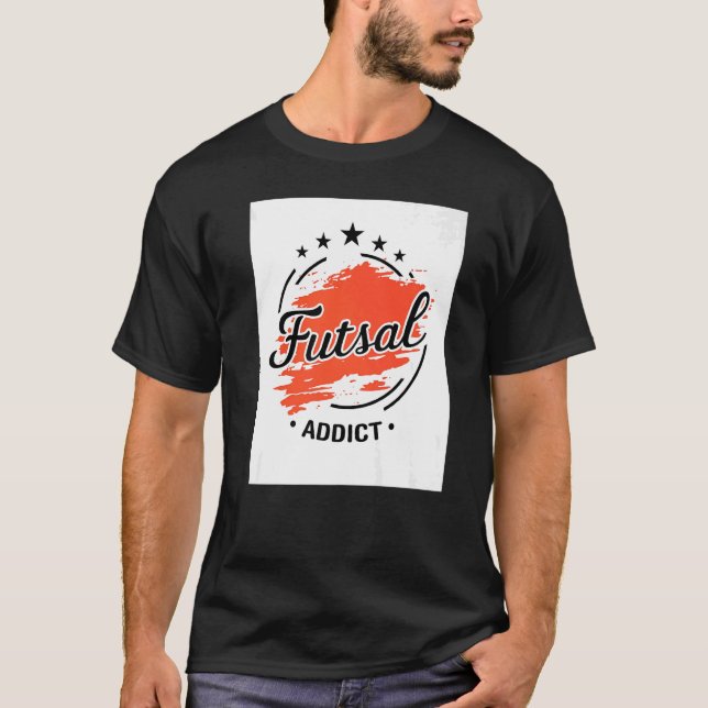 Camiseta Futsal Addict Gráfica de fútbol en interiores (Anverso)