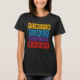 Camiseta Futura celebración del creador de historia negra e