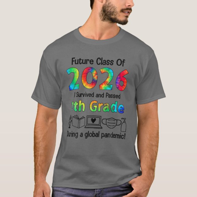 Camiseta Futura Clase De 2026, Sobreviví (Anverso)