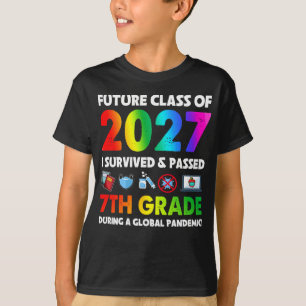 Camiseta Futura Clase De 2027 Equipo De 7º Grado De Vuelta