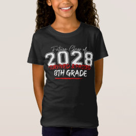 Camiseta Futura Clase De 2028 Sobrevivió Y Pasó El Octavo G