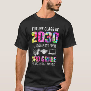 Camiseta Futura Clase De 2030 Graduación De 3er Grado 2021