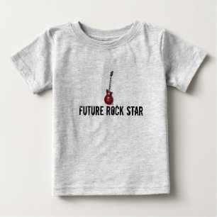 Camiseta futura de la estrella del rock