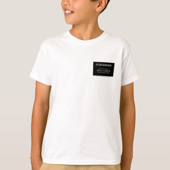 Camiseta futura de la etiqueta del nombre del (Anverso)