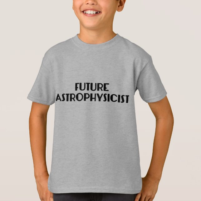 CAMISETA futura del astrofísico (Anverso)