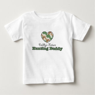 Camiseta futura del bebé del compinche de la caza
