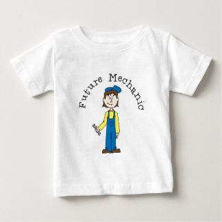 Camiseta futura del niño del mecánico