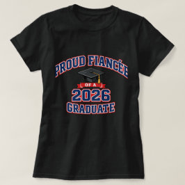 Camiseta Futura Esposa Orgullosa de un Graduado en 2026 | V
