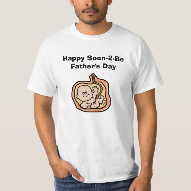 Camiseta futura feliz del día de padre (Anverso)