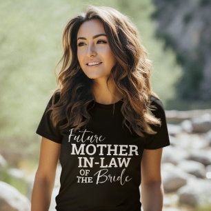 Camiseta Futura Madre en la ley de la Boda de Bride BV