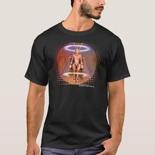 Camiseta Futura - Metropolis (1927) - Hornsup Republicick (Anverso)