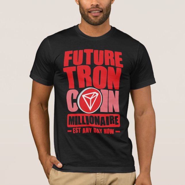 Camiseta Futura moneda de TRON Millionaire (Anverso)