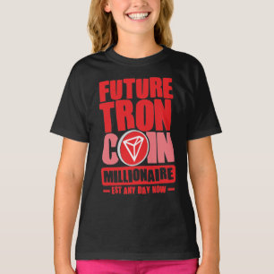 Camiseta Futura moneda de TRON Millionaire