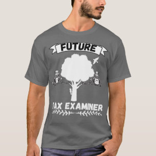 Camiseta Futura profesión de examinador de impuestos