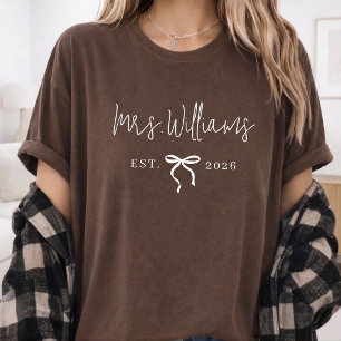Camiseta Futura Sra   Regalo de Compromiso Personalizado co