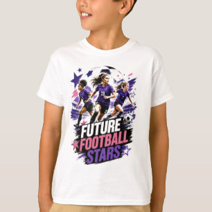 Camiseta Futuras Estrellas de Fútbol Fútbol Femenino Inspir