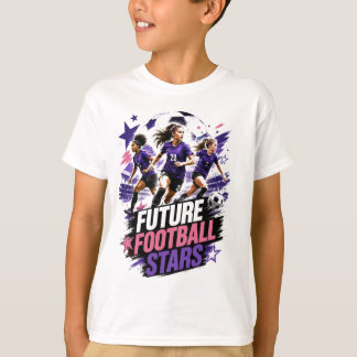 Camiseta Futuras Estrellas de Fútbol Fútbol Femenino Inspir
