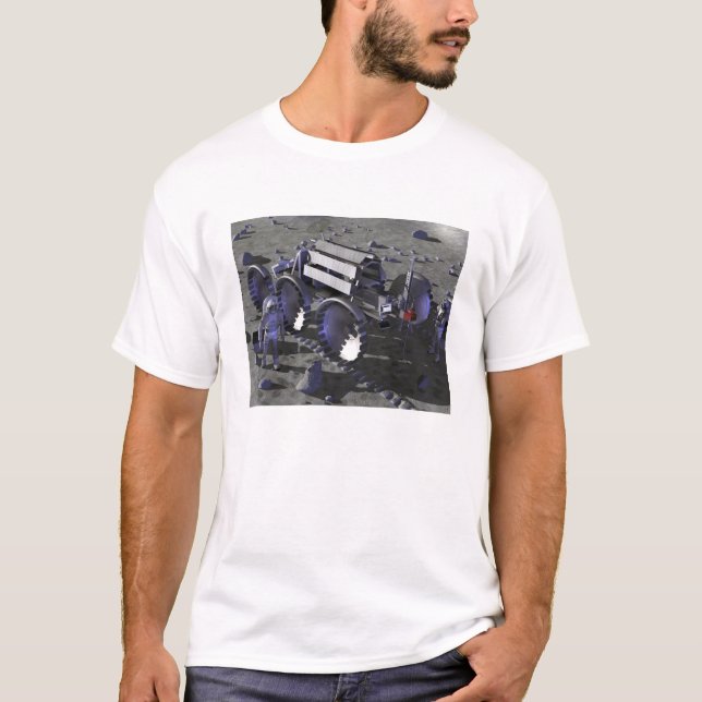 Camiseta Futuras misiones de exploración espacial 10 (Anverso)