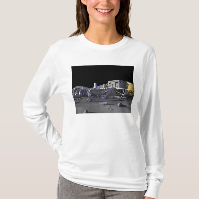 Camiseta Futuras misiones de exploración espacial 13 (Anverso)