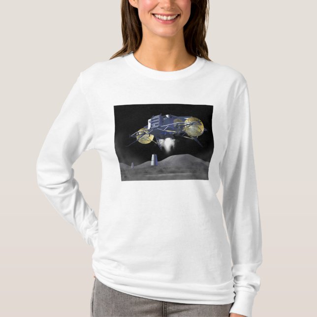 Camiseta Futuras misiones de exploración espacial 4 (Anverso)