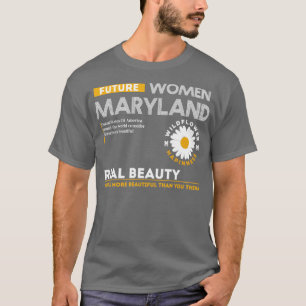 Camiseta futuras mujeres maryland