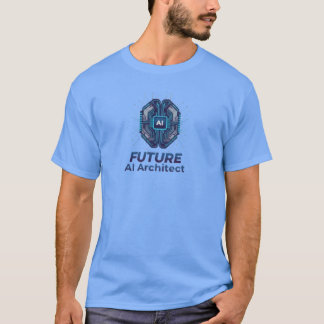 Camiseta Future AI Architect - Futuristic Technology Design