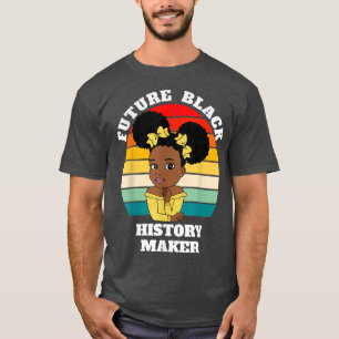 Camiseta Future Black History Maker Juneteenth HBCU Afro Gi