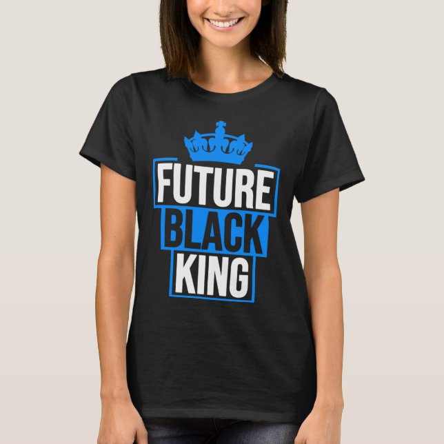 Camiseta Future Black King African American Black Empowerme (Anverso)