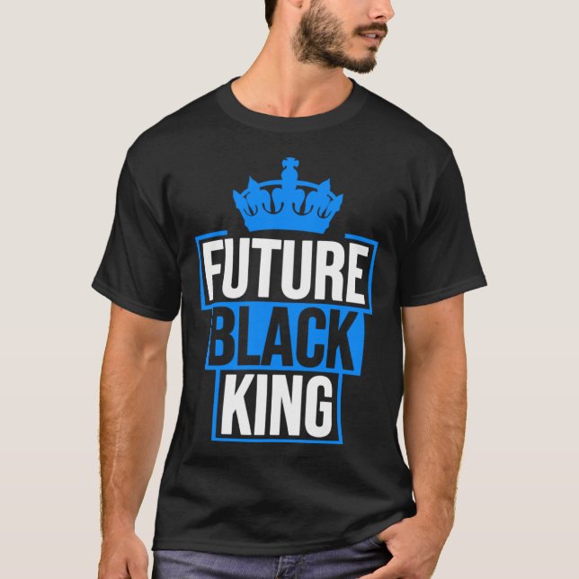 Camiseta Future Black King African American Black Empowerme (Anverso)