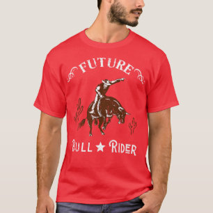 Camiseta Future Bull Rider Cowboy Western Texas