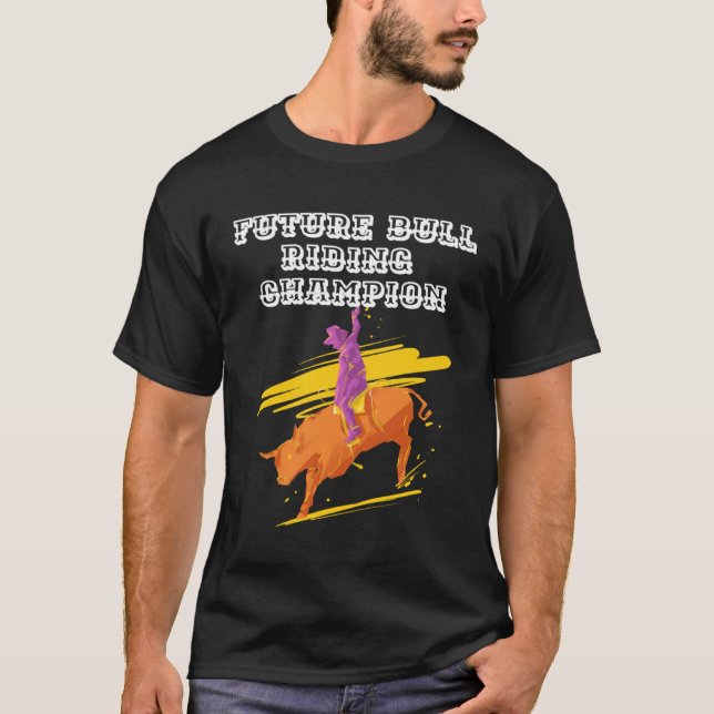 Camiseta Future Bull Riding Champion (Anverso)