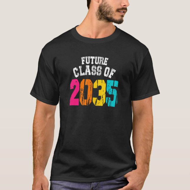 Camiseta Future Class of 2035 Kindergarten Kid 1 (Anverso)