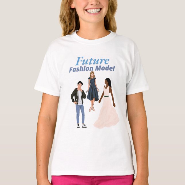 Camiseta Future Fashion Model (Anverso)