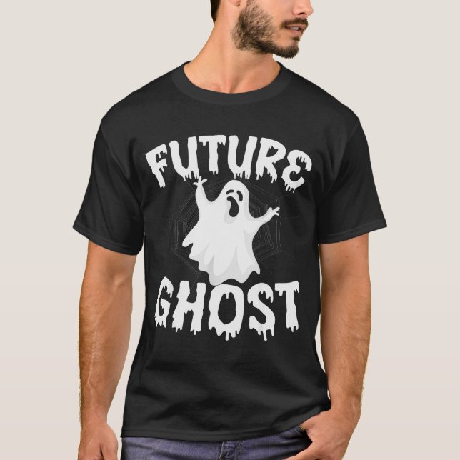 Camiseta Future Ghost Funny Halloween Boo Soky Trick Or Tre (Anverso)