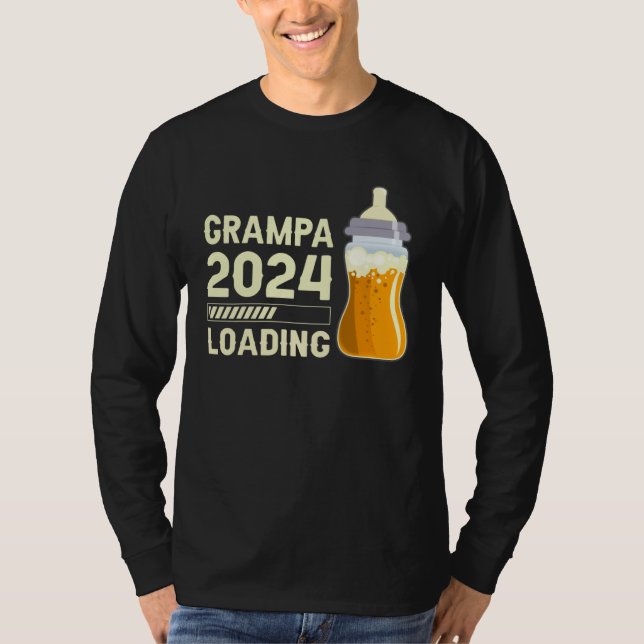 Camiseta Future Grampa Grampa to be Grampa 2024 loading (Anverso)