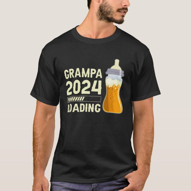 Camiseta Future Grampa Grampa to be Grampa 2024 loading (Anverso)