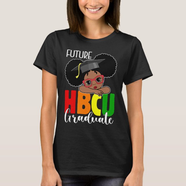 Camiseta Future HBCU Grad Girl Graduation HBCU Future Colle (Anverso)