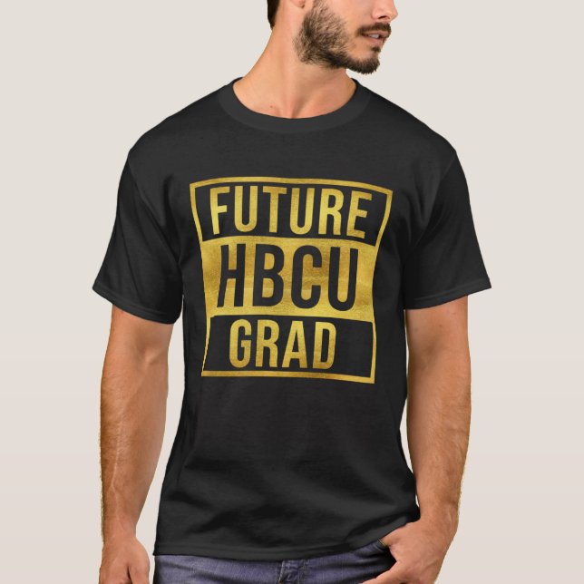 Camiseta Future HBCU Grad Graduate Afro Boys Girls College  (Anverso)