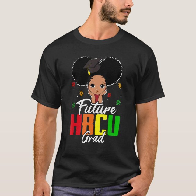 Camiseta Future HBCU Grad History Black College Girl Women  (Anverso)