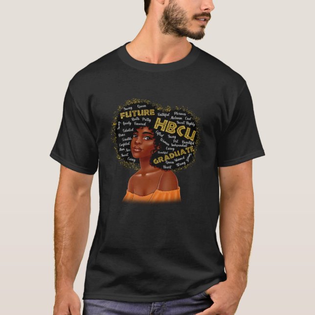 Camiseta Future HBCU Grad History Black College Girl Women  (Anverso)