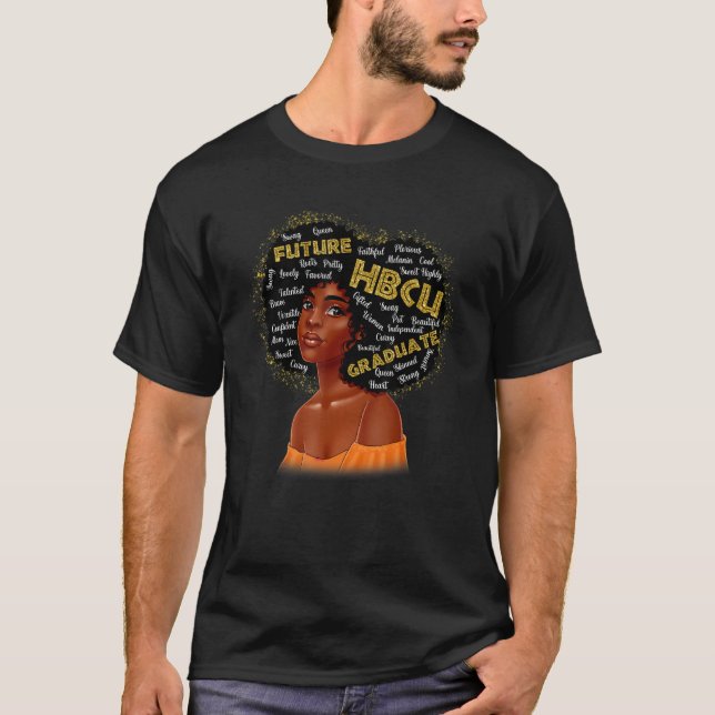 Camiseta Future HBCU Grad History Black College Girl Women  (Anverso)
