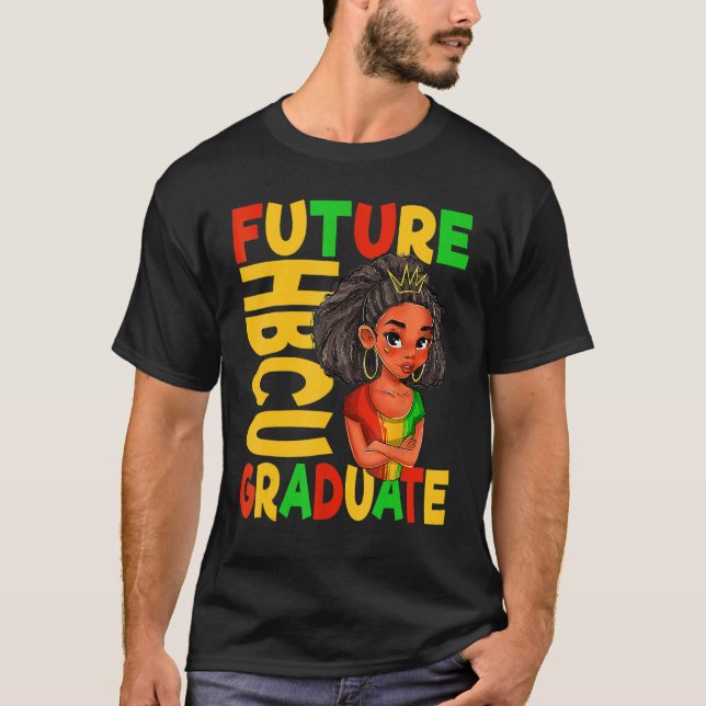 Camiseta Future HBCU Grad History Black College Girl Youth  (Anverso)